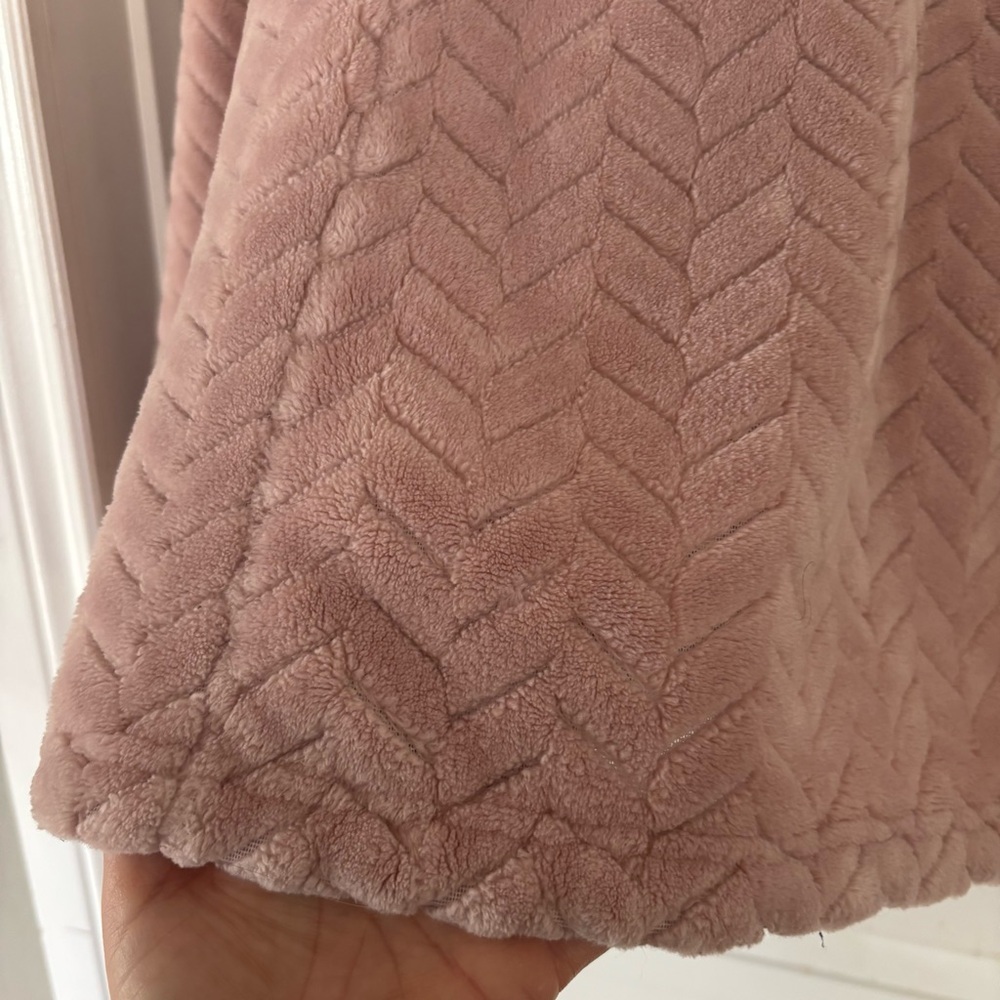 Free Country faux fur full zip jacket pink XL super soft and cozy - Picture 9 of 13